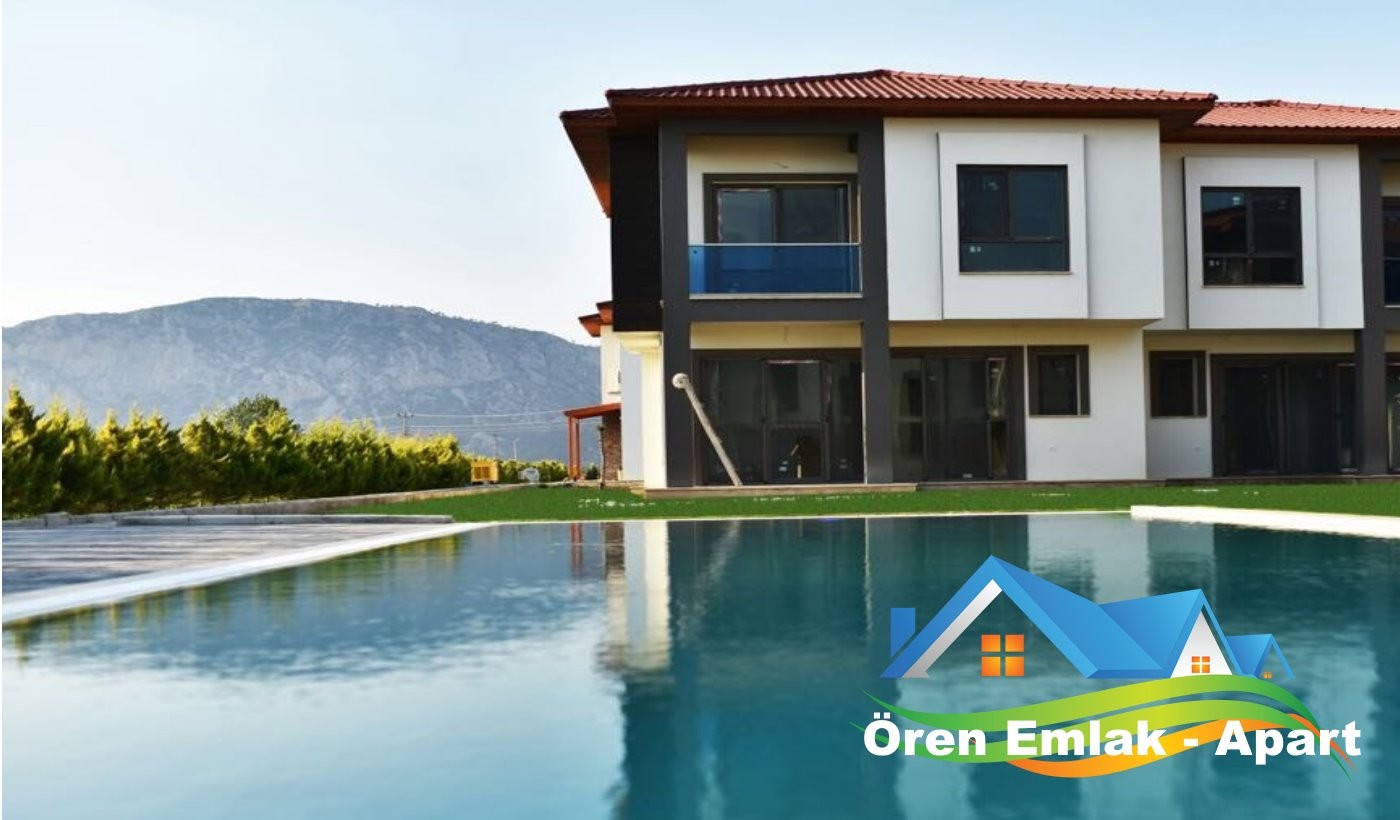 milas oren kiralik villa apart